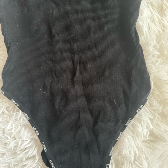LOUNGE Ribbed Bodysuit - Picture 2 of 5